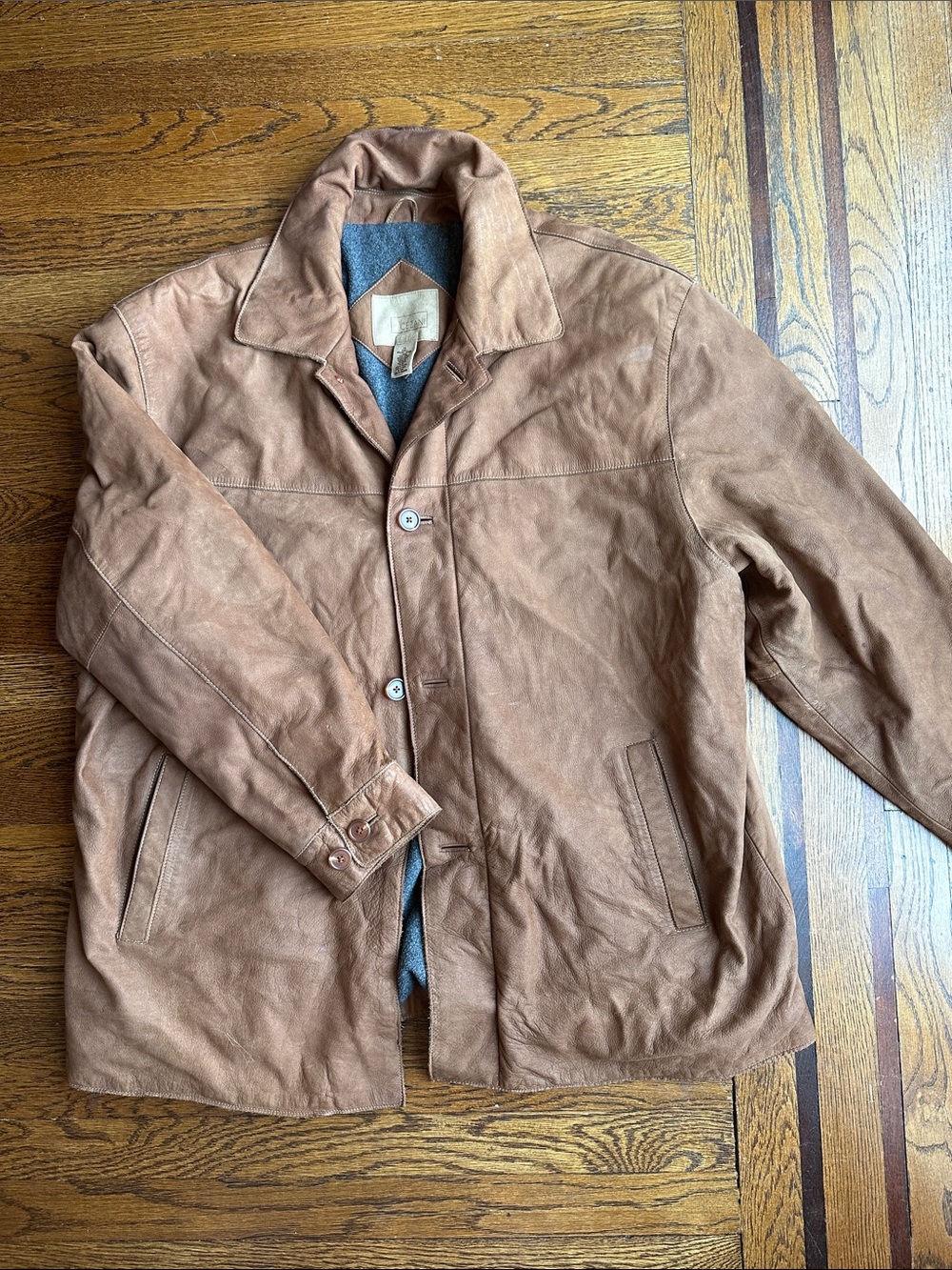 Cezani XXL Men's Suede Leather Jacket